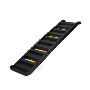 English Elm Folding Pet Stair Ramp with Nonslip Steps for Dogs Cats Suvs Trucks Beds 180 Lb W2181P145848