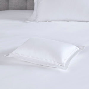 English Elm King/Cal Luxurious 500TC Cotton Sateen Embroidered Comforter Set with Removable Duvet & OEKO-TEX Safety White 14.96 L x 17.52 W x 14.96 H B035129282