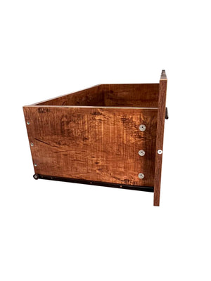 English Elm 2-Drawer Lateral Filing Cabinet for Home Office with Printer Stand, Lockable, Large Capacity Brown W2282140361