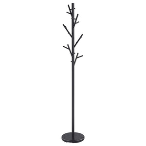 English Elm Black Branch Coat Rack with 18 Hooks – Nature-Inspired Black Metal Tree Design for Jackets, Hats, Scarves, Entryway Storage (69.25" Tall) B062P145421