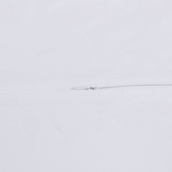 English Elm Full/Queen Luxury 500TC Cotton Sateen Embroidered Comforter Set with Zipper Duvet & Corner Ties White+Navy 12.99 L x 17.52 W x 12.99 H B035129281