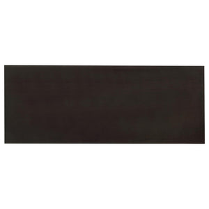 English Elm Cappuccino Mid-Century Floating Top Office Desk with 2 Drawers, Cabinet, File Storage & Power Outlets B062P145425