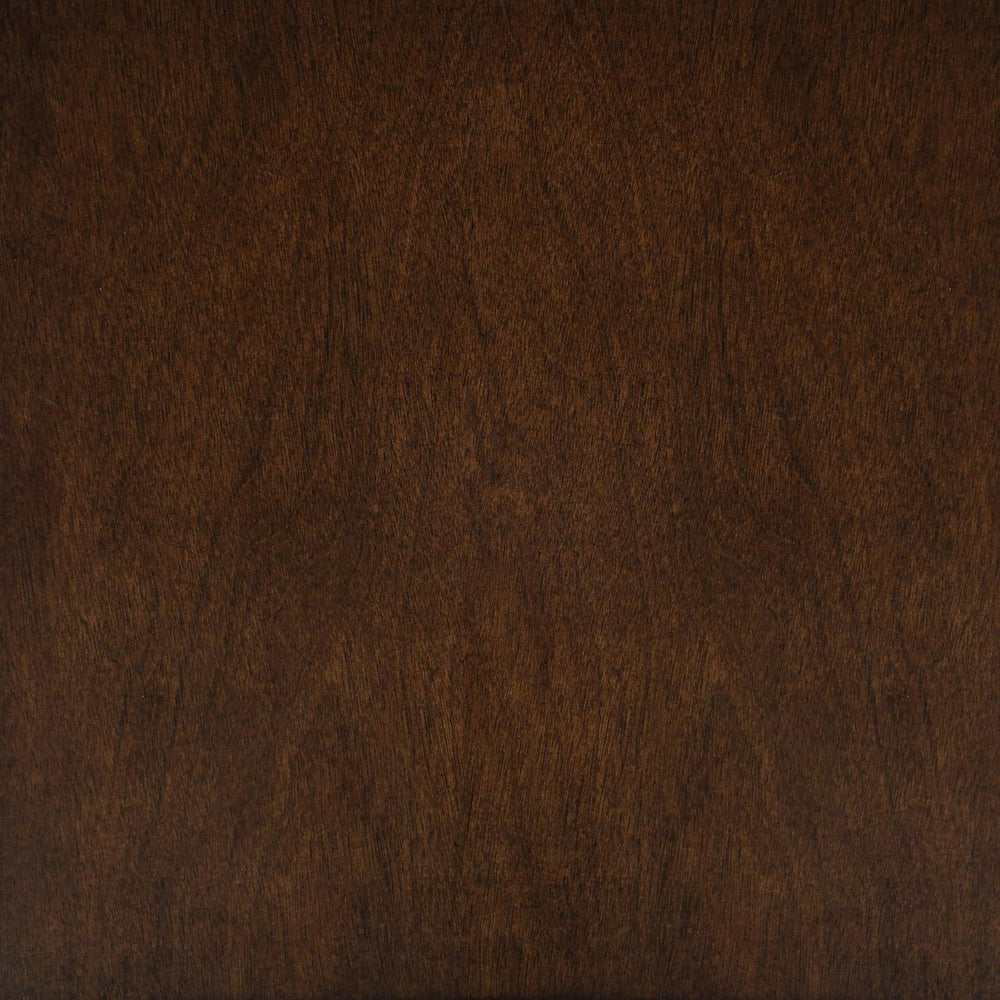 English Elm Brown Half Moon Console Table with Warm Wood Finish, Two Doors & Lower Shelf for Stylish Storage B062P145566