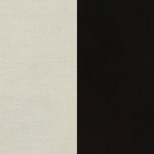 English Elm Beige Tufted Side Chairs Set of 2 — Button-Tufted Linen Dining Chairs with Nailhead Trim & Rustic Espresso Legs B062P145442