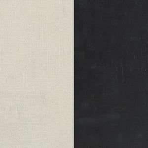 English Elm Beige Tufted Arm Chair with Diamond Button Back, Matte Gunmetal Nailhead Trim and Smokey Black Legs B062P145444