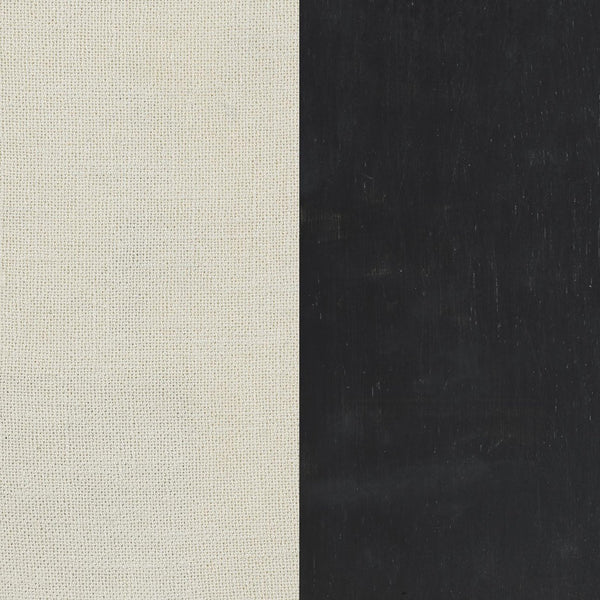 English Elm Beige Tufted Arm Chair with Diamond Button Back, Matte Gunmetal Nailhead Trim and Smokey Black Legs B062P145444