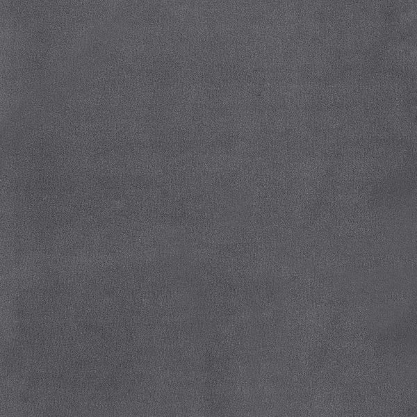 English Elm Grey Velvet Counter Height Stools Set of 2 with Gold Accent Legs, Plush Cushioned Open-Back Design B062P145580