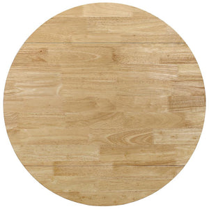 English Elm Natural 3-Piece Drop-Leaf Dining Set in Tan Upholstery — Compact Asian Tropical Wood Bistro Charm B062P145452