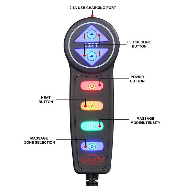 English Elm Beige Power Lift Recliner Chair with Memory Foam & Pocket Coil Seat, Wired Remote, 300 lb Capacity Functional Comfort for Living Room Relaxation B062P145469