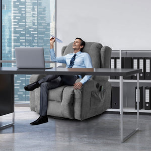 English Elm Power Lift Recliner with Heat Massage and Usb Port for Elderly Living Room Use W1521S00016