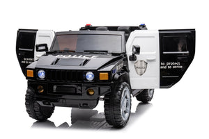English Elm 12v7a Kids Ride on Off Road Car with Leather Seat Remote Control and Open Doors W1620122091
