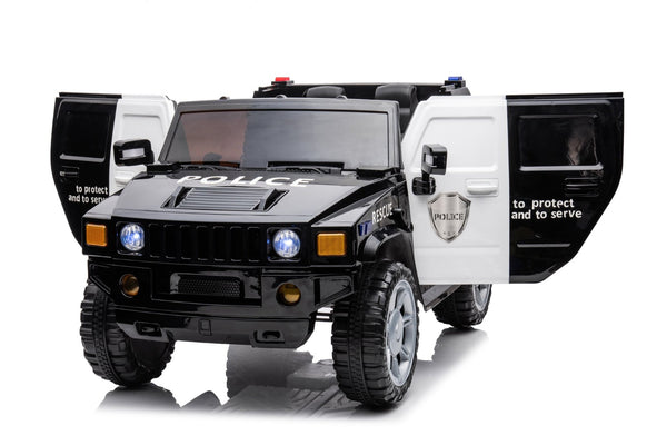 English Elm 12v7a Kids Ride on Off Road Car with Leather Seat Remote Control and Open Doors W1620122091
