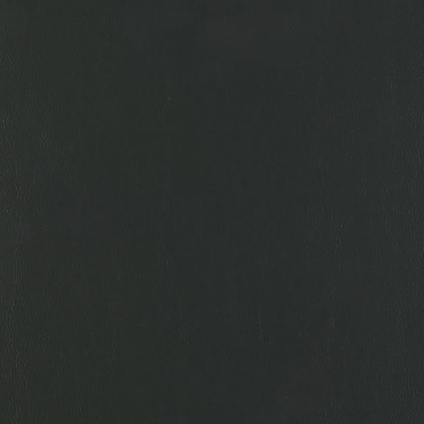 English Elm Dark Grey Upholstered Square Vanity Stool with Chrome Base, Padded Faux Leather Seat for Modern Comfort and Style B062P145505