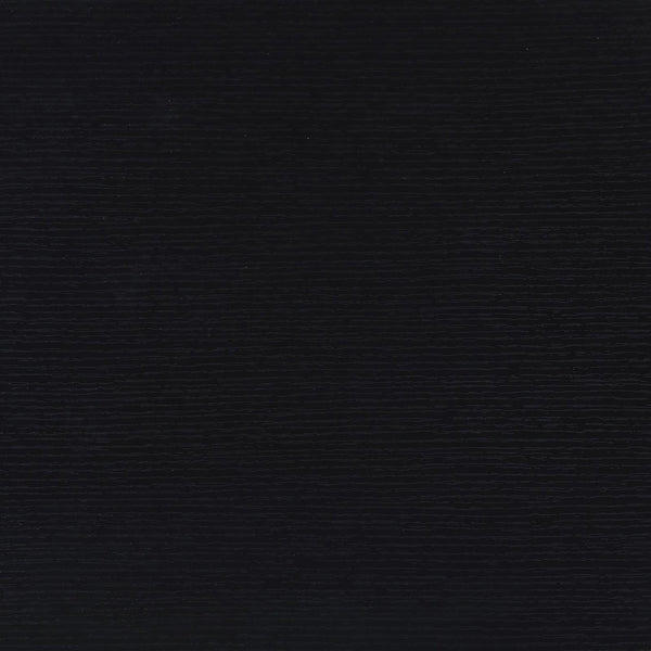 English Elm Black 3-piece occasional set with bottom shelf — Modern rectangular coffee table and two end tables, bold black finish, plank-style legs and open lower shelves for storage and display in contemporary living rooms B062P145538