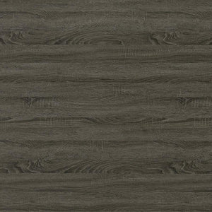 English Elm Weathered five-shelf bookcase in Dark Grey Finish with Semi-Backless Drama, Versatile Storage, 70.75" B062P145507
