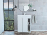 English Elm Vanity Akron, Bathroom, White