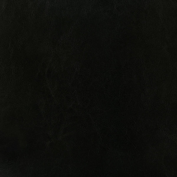 English Elm Cappuccino Ladder-Back Side Chairs Set of 2 — Oak Veneer Hardwood Frame, Black Leatherette Padded Seats, 300 lb Limit B062P145658