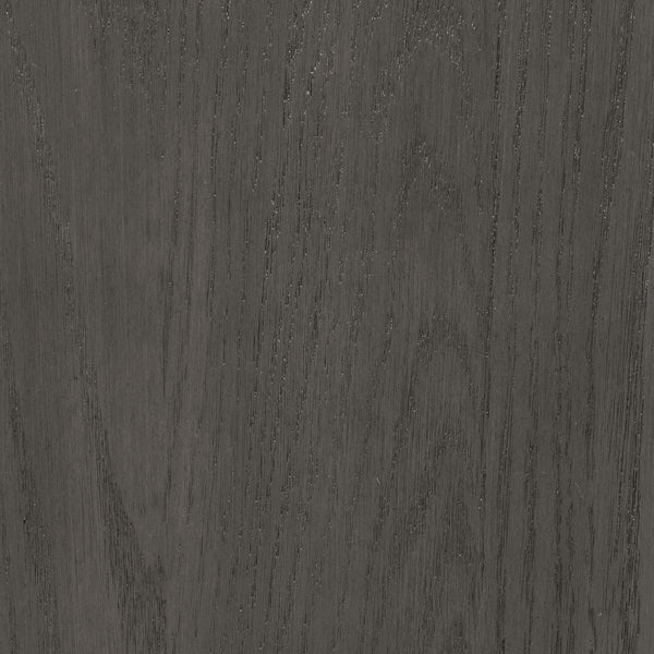 English Elm Medium Grey Lattice Back Side Chairs Set of 2 — Rustic Dining Accent Chairs with Faux Black Leather Seats, Timeless Design, Comfortable Support B062P145657