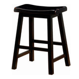 English Elm Black Counter Height Stools (Set Of 2)