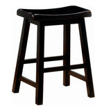 English Elm Black Counter Height Stools (Set Of 2)