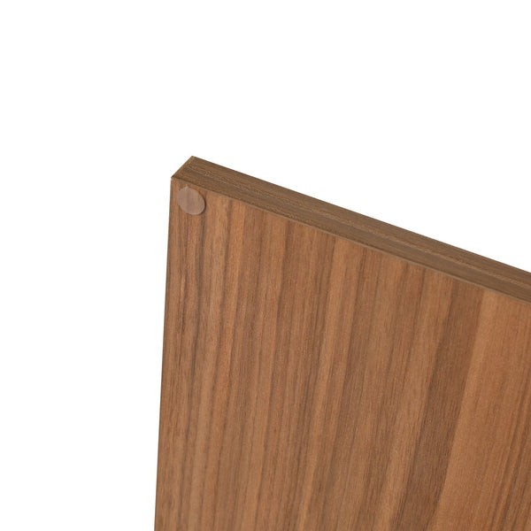 English Elm 20'' Floating Wall-Mounted Vanity with Resin Sink, Soft-Close Door & Open Shelves for Compact Baths Walnut W999P143199