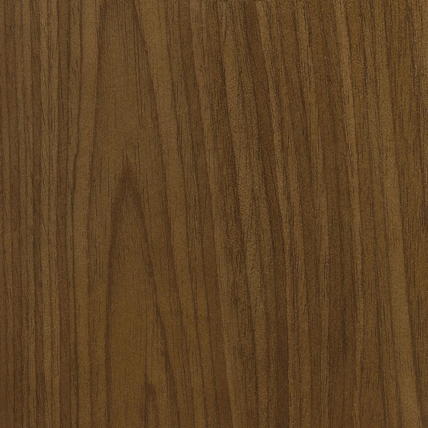 English Elm Walnut Swivel Bar Stool with Faux Leather Contoured Back, Mid-Century Walnut Legs & 360° Chrome Base B062S00279