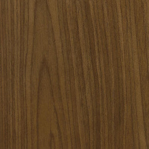 English Elm Walnut Mid-Century Swivel Bar Stool with Ecru Faux Leather Back Walnut Finish Chrome Base Glamorous Comfort B062S00271