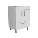 English Elm Single Bathroom Vanity Mayorca, Bathroom, White