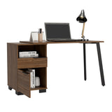 English Elm Writing Desk Madagascar, Office, Mahogany