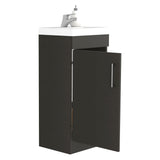 English Elm Bathroom Vanity Sink Jozz, Bathroom, Black