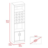 English Elm Bar Cabinet Modoc, Living Room, Espresso