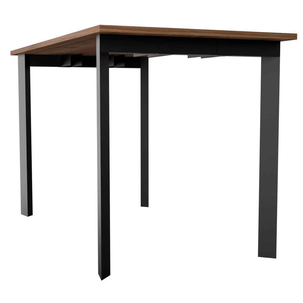 English Elm Writing Desk Bobex Mahogany Particle Board Office Table - Compact 29"x47" Easy-Assembly, Durable Craftsmanship B092S00023