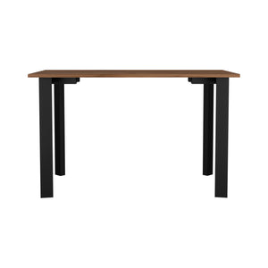 English Elm Writing Desk Bobex Mahogany Particle Board Office Table - Compact 29"x47" Easy-Assembly, Durable Craftsmanship B092S00023