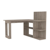 English Elm Computer Desk Mohave, Office, Light Gray