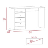 English Elm Computer Desk Fremont, Office, Smokey Oak