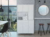 English Elm Kitchen Pantry Piacenza, Kitchen, White