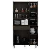 English Elm Kitchen Pantry Piacenza, Kitchen, Black