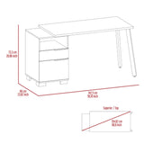 English Elm Writing Desk Madagascar, Office, Mahogany