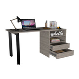 English Elm 120 Writing Desk Cusco, Office, Light Gray