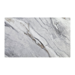 English Elm Contemporary 5-Piece Dining Set With Elegant Sintered Stone Tabletop & Plush Velvet Chairs, Modern Style B011S01864