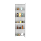 English Elm Pantry Cabinet Phoenix, Kitchen, White