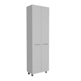 Phoenix White Kitchen Pantry Cabinet - 78