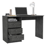 English Elm Computer Desk Fremont, Office, Smokey Oak