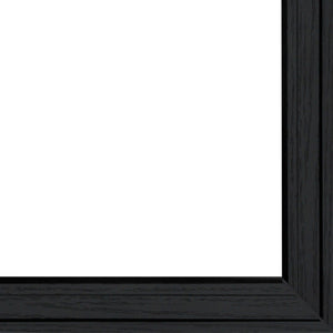English Elm "the Kitchen Vignette" Typographic Mug Rack Wall Art Black Framed Wooden 7-peg Set B06787061