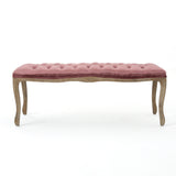 Christopher Knight Home® - Noble House - Tassia Traditional Button Tufted Velvet Bench