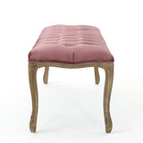 Christopher Knight Home® - Noble House - Tassia Traditional Button Tufted Velvet Bench