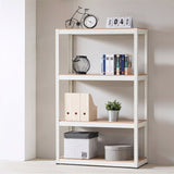 Hearth and Haven Zinc 59" Storage Rack with 4 Adjustable Shelves, White W1790120272