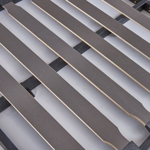 English Elm Twin Murphy Bed with Shelves Drawers Wardrobe & Fold-Down Desk White — Space-Saving Modern Guest Solution GX002022AAK