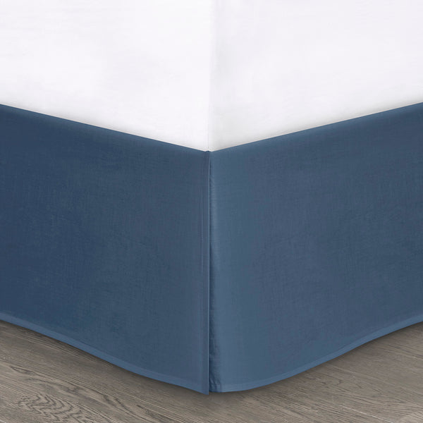 English Elm Cal King Shawnee 8-Piece Comforter Set - Navy Blue Damask Quilted Microfiber, Hypoallergenic Bedding Ensemble B03594936