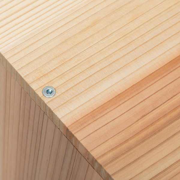 English Elm Set of 2 Rustic Fir Wood 24-Bottle Wine Racks — Stackable Wine Storage Cubes for Bar, Kitchen Cellar organization W2181P147514